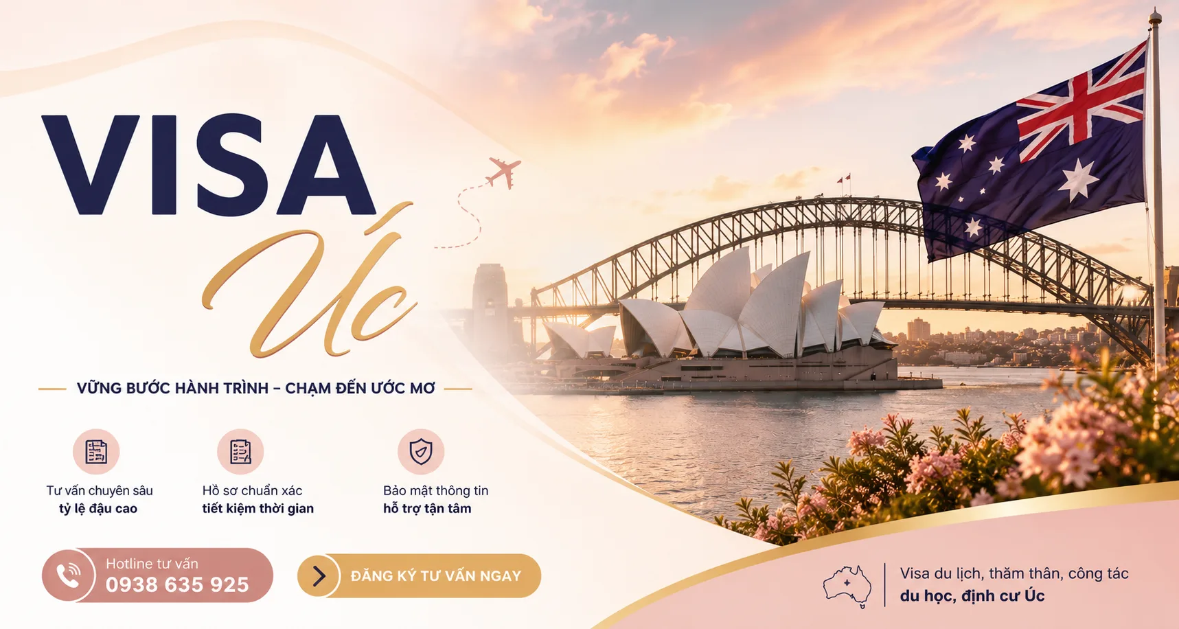 Dịch vụ xin visa Úc uy tín tại TP.HCM